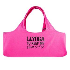 Ultimate Pink Yoga Tote Bag Spacious & Organized for Your Yoga Essentials